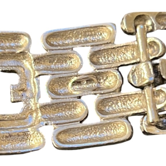 Givenchy Silver Plated Panther Chain Link Chunky Runway Bracelet - Picture 10 of 14